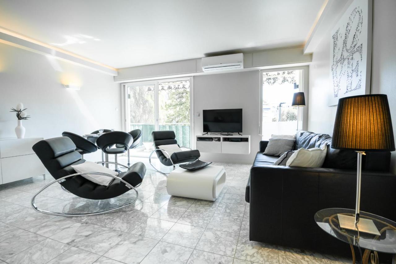 2-Bedroom Apartment Pointe Croisette Peaceful Walk To The Beach Cannes Eksteriør billede