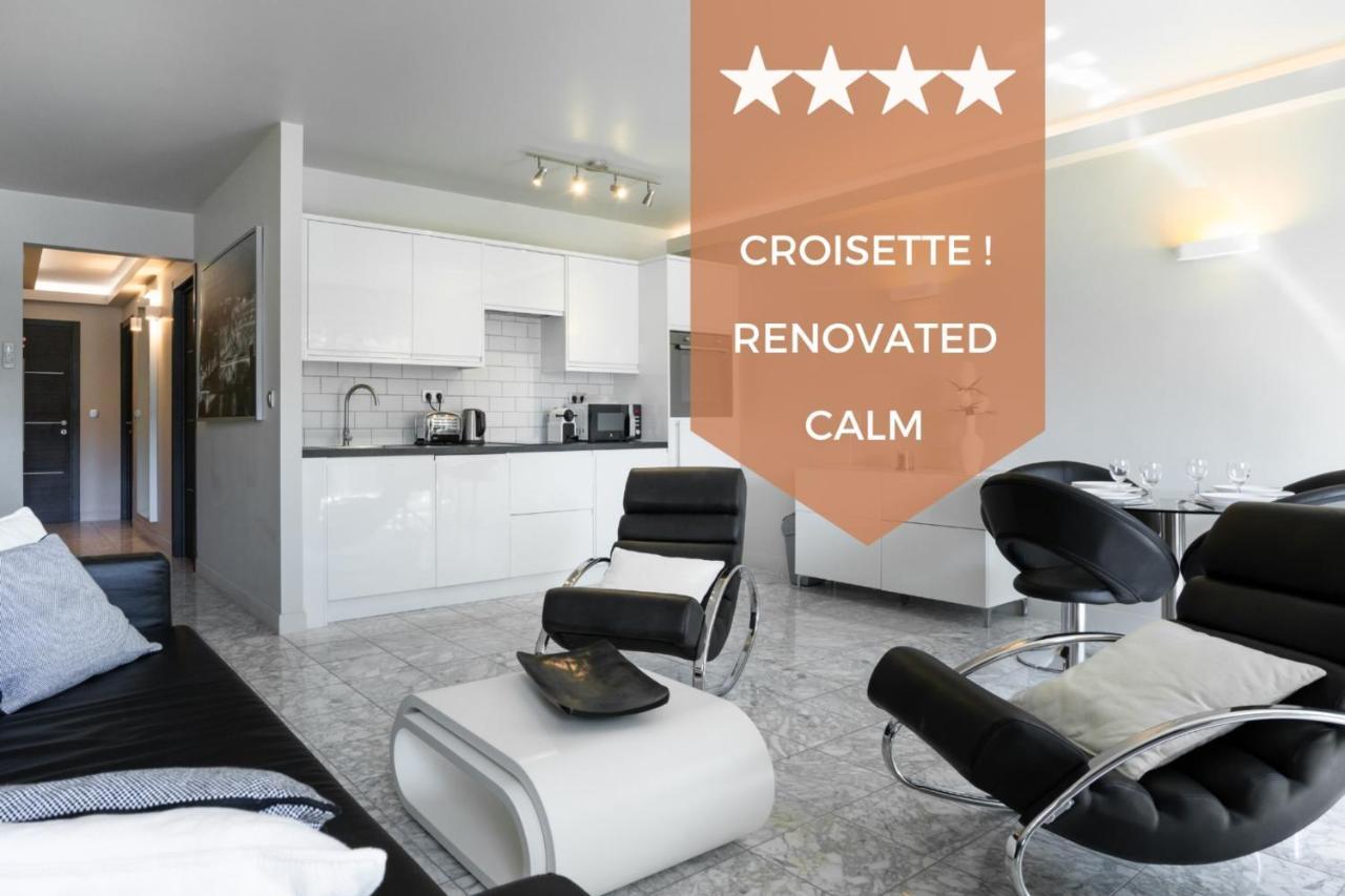 2-Bedroom Apartment Pointe Croisette Peaceful Walk To The Beach Cannes Eksteriør billede
